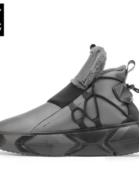 诺凡希冬季棉鞋东北潮牌雪地靴男防水防滑加绒加厚老爹鞋户外靴子