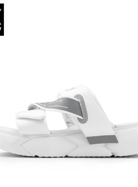 诺凡希夏季潮流防滑耐磨个性潮套脚拖鞋休闲男女增高魔术贴沙滩鞋