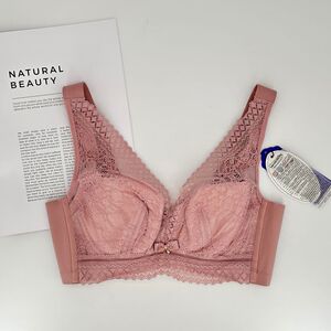 专柜正品薄杯大胸最爱桑蚕丝文胸