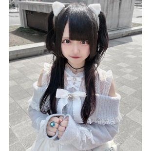 银河与你日系蕾服量产型亚文化清楚系大人感毛衣 现货 绮愿