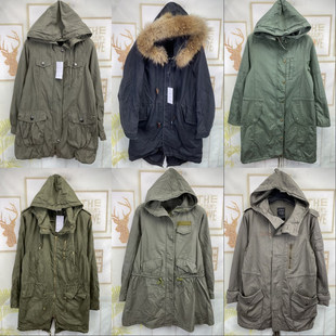 vintage古着美系M65秋冬民用军装猎人工装迷彩夹克户外服外套A2