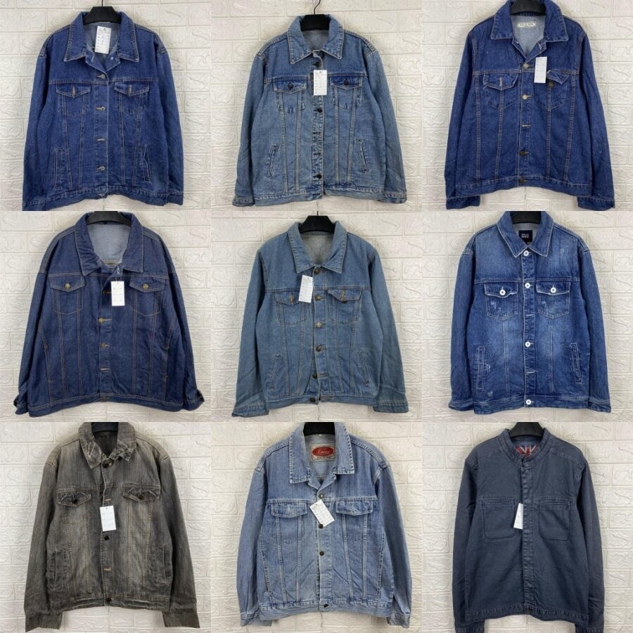 古着vintag复古水洗做旧原宿牛仔衣外套男BF百搭夹克秋冬美系AH31