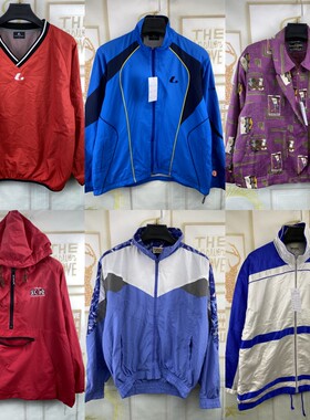 古着vintage复古原宿街头美式工装宽松范夹克刺绣外套美系外套F34