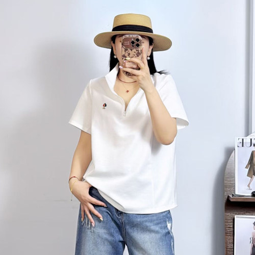 大码女装夏季运动休闲T恤衫