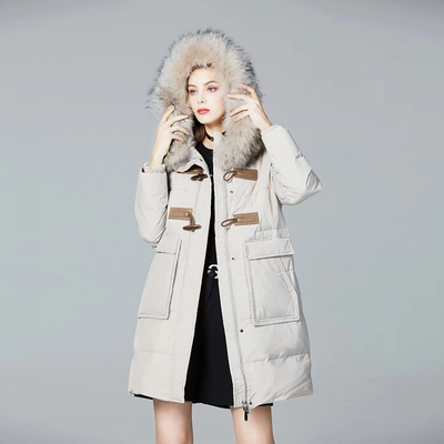 金影奇中长款加厚羽绒服