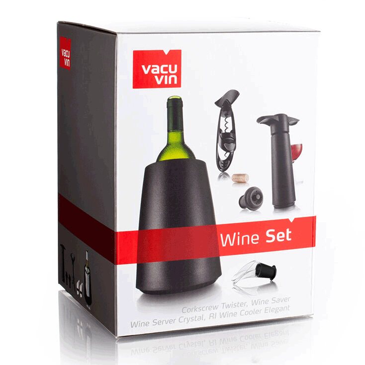 荷兰原装进口Vacu Vin快速降温红酒冰桶葡萄酒冰酒桶冰镇器红酒塞