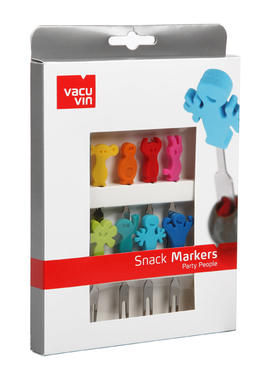 荷兰进口Vacu Vin家庭派对点心叉个性水果叉叉水果签蛋糕甜品叉子