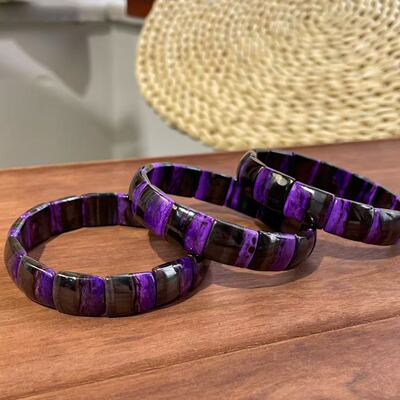 舒俱来帝王紫手牌/约12mm/AZB6158/多样性发/发一个