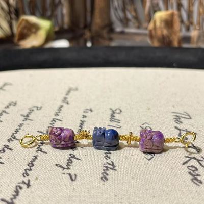 舒俱来多宝貔貅延长链/4cm/约5.5mm/AZB6817（秋香）