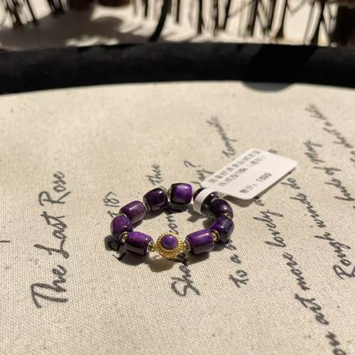 南非舒俱来丝绒老型珠戒指18k（清和）AZB9264