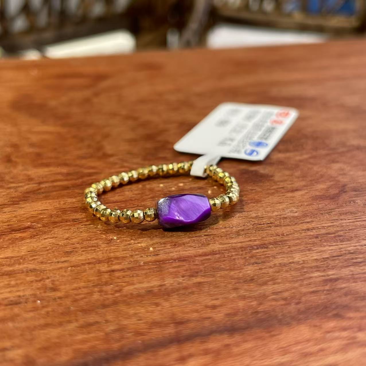舒俱来猫眼丝绒钻切戒指18k/约3.5mm+/AZB6421（光尘