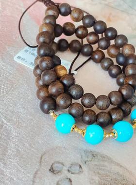 沉香白奇楠项链18k/45cm（舒谨）ABQ10943