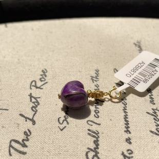南非舒俱来皇家紫屁桃吊坠s925（遂心）AZB8870