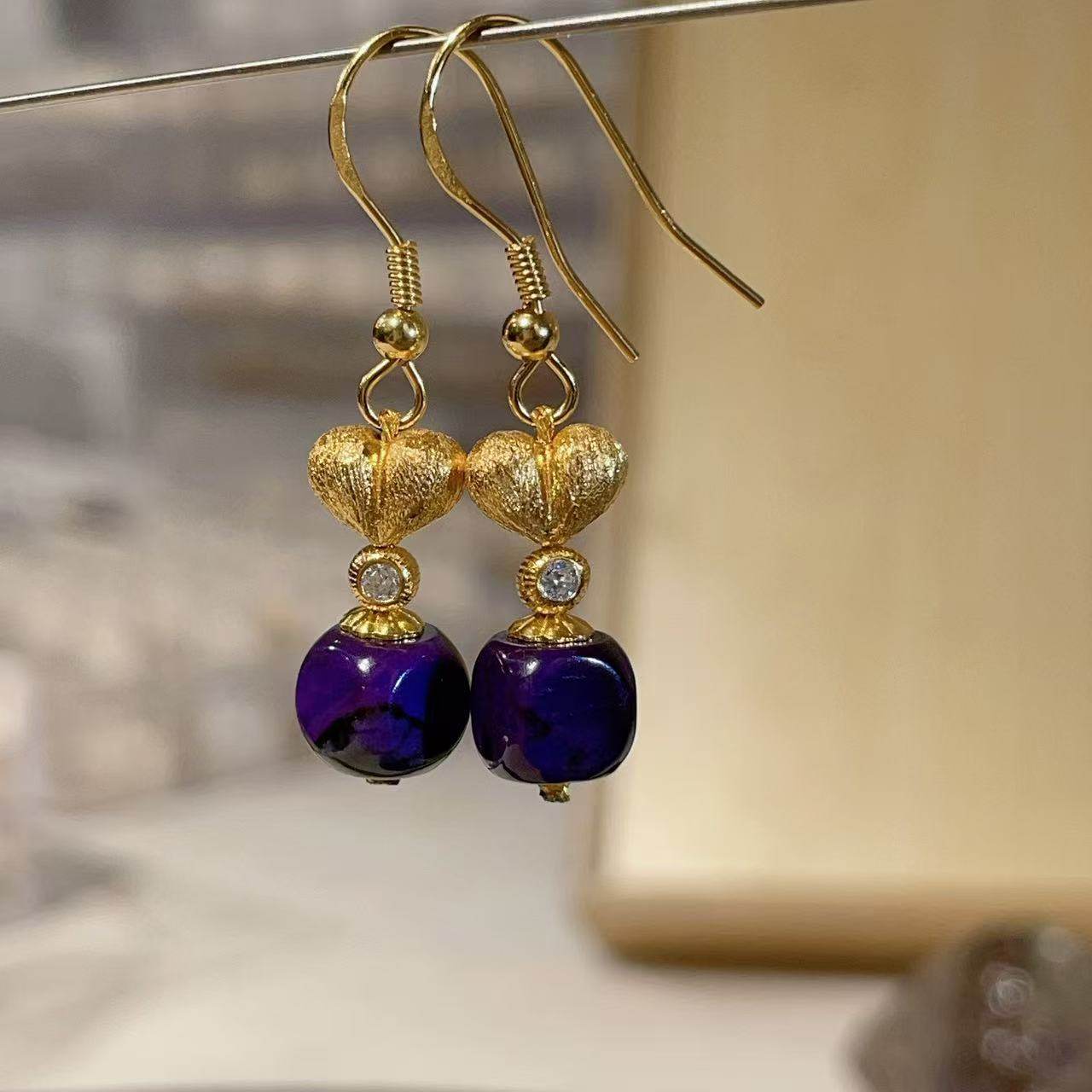 南非舒俱来帝王紫魔方耳钩/s925（清石）AZB11357,珠宝/钻石/翡翠,耳饰,淘宝优惠券,粉丝福利购,淘宝优惠卷