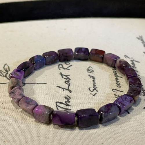 南非舒俱来皇家紫单圈手串微瑕（默然）AZB10004