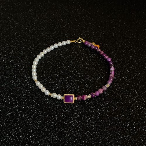 南非舒俱来小米珠珍珠手链18K/16cm（卫苡）/AZB17224