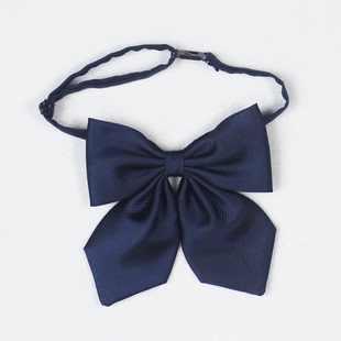 藏蓝色百搭大蝴蝶结头花领花发卡江西高速公路收费站地铁银行酒店