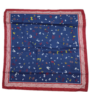 交通银行新款丝巾 银行无标记丝巾各国钱币标记丝巾交行丝巾包邮