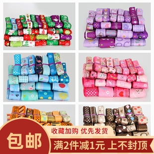 手工diy发饰材料包蝴蝶结丝带缎带织带 做发绳发夹发箍头饰品配件