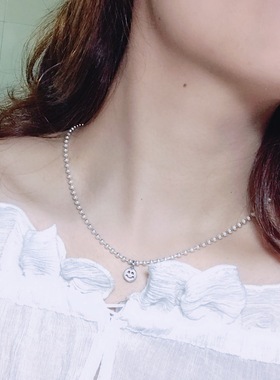 纯银迷你项链儿童礼物吊坠