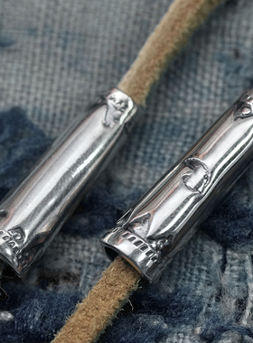 【溪迟】LarrySmith 925银雪糕筒 鹰头桶珠银珠配件