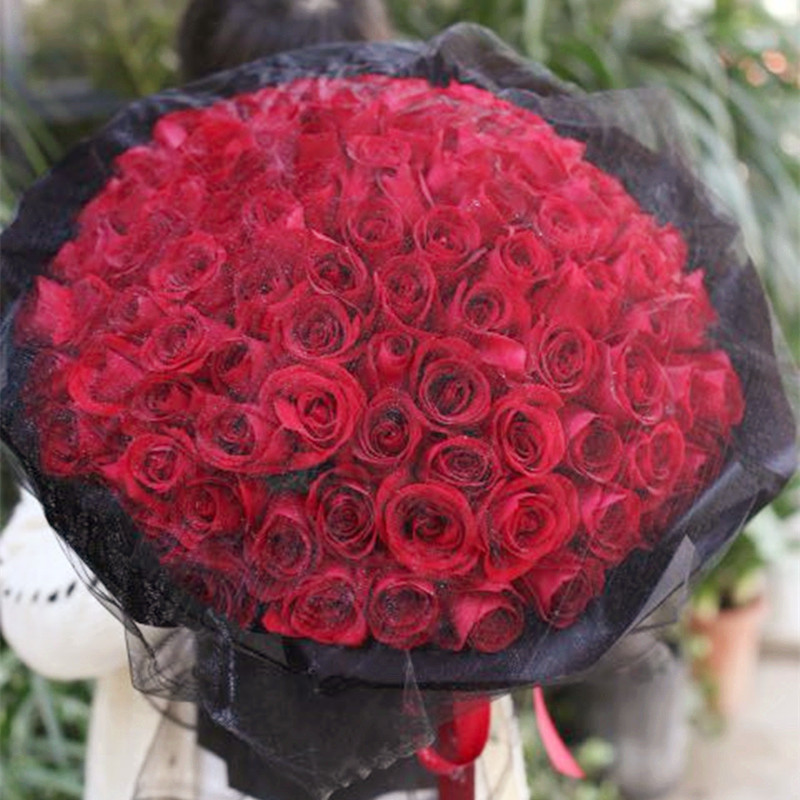 生日红玫瑰鲜花绍兴诸暨新昌嵊州上虞柯桥鲜店余姚同城速递送花订