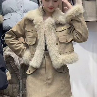 小香风连衣裙套装秋冬季2025新款小个子深秋初冬穿搭配一整套女装