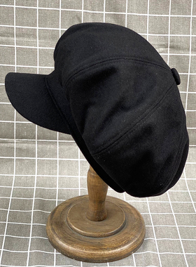 赵露思同款毛呢大帽时尚潮云朵帽