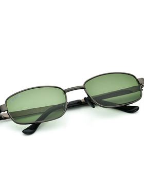 墨镜高清金属架小框开车玻璃镜片