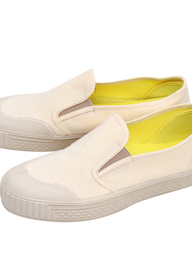 NOVESTA 风靡韩国一脚蹬低帮帆布鞋 男女同款情侣鞋 断码特价6折