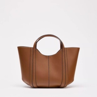 百搭高级质感缉线装 女包时尚 饰迷你休闲手提斜挎包 新品 ZA2026夏季