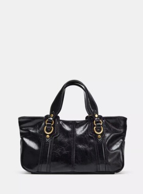 ZA2026秋冬新品女包时尚百搭金属细节装饰欧美简约手提斜挎手拿包