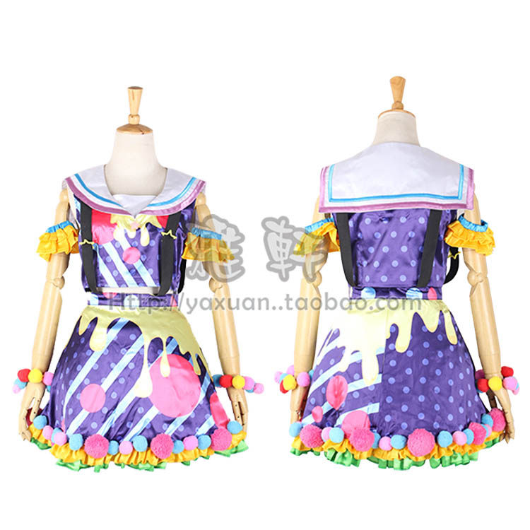 雅轩cosplay服装 BanGDream!Poppin’PartyNew_Costumes市谷有咲