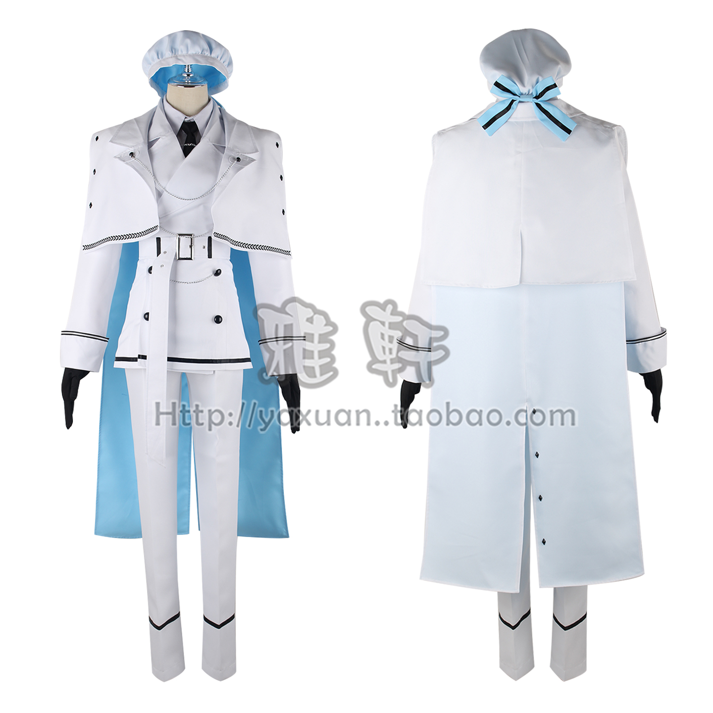 雅轩cos服 世界计划 彩色舞台 大哥 KAITO  新品