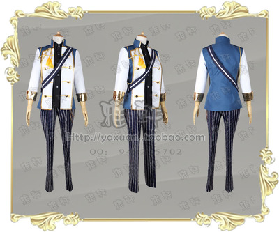 雅轩cosplay服装  偶像梦幻祭 Knights鸣上岚 朱樱司 打歌服 新品