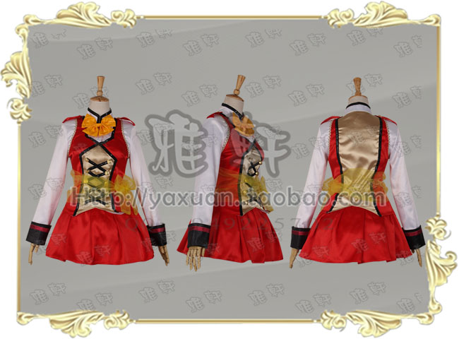 雅轩cosplay Lovelive剧场版sunnydaysong舞台版打歌服矢泽妮可