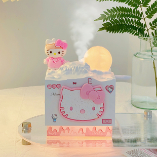 女生生日礼物闺蜜实用hellokitty加湿器可爱氛围灯小夜灯送女朋友