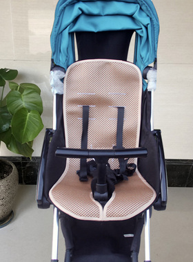 好苏凉席通用Hbr虎贝尔S1 Pro safety1st yuyu随行婴儿童推车坐垫