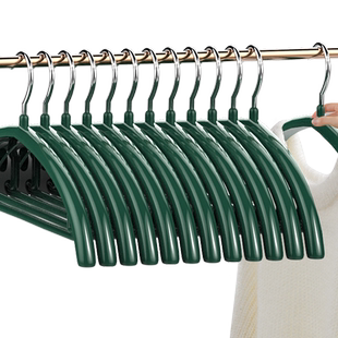防滑衣架无痕家用防肩角不鼓包浸塑挂衣服晾外套衣架加硬衣柜室内