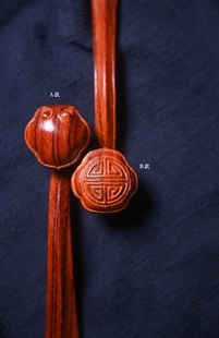 用品祖衣如意扣小叶紫檀扣环袈裟挂钩如意环搭钩环衣钩加长