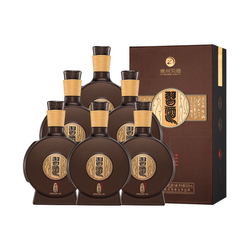 贵州习酒窖藏1988 53度500ml*6瓶 官方授权 商务宴请 非原箱