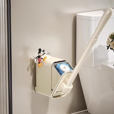 马桶刷吸盘厕所家用无死角新款替换一次性刷头卫生间专用清洁刷子