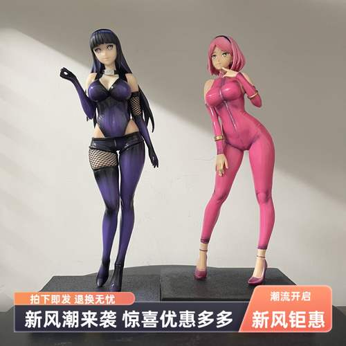 火影忍者手办春野樱胶衣小樱美少女机箱摆件GK雕像周边模型男礼物