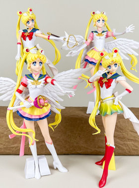 美少女战士手办月野兔二次元动漫周边模型摆件景品送男友生日礼物