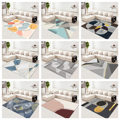 水晶绒客厅地毯卧室床边榻榻米飘窗阳台房间垫子玄关进门通用地垫