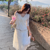 【现货】新品2026夏季吊带裙+开衫两件套B228-A630-P150K208，女装连衣裙，浙宝228