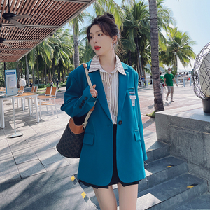 【大货】春季克莱因蓝小西装外套A87-P105控168图片