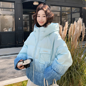 【新品现货】晕染渐变色50绒羽绒服A665-P260控388图片