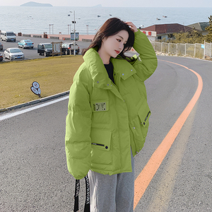 主推白色大量现货 免洗面料短款羽绒服 228-A115-P220控298图片