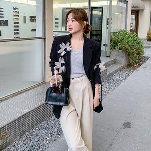 【大货】 2026春季手工可拆立体花朵西装外套A617-P150控248，女装西装，浙宝228